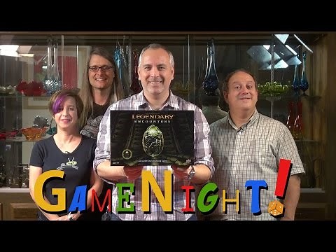 Legendary Encounters: An Alien Deckbuilding Game - GameNight! Se2 Ep36