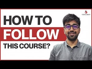 How to follow this course?? | Python (Core & Advance) Course