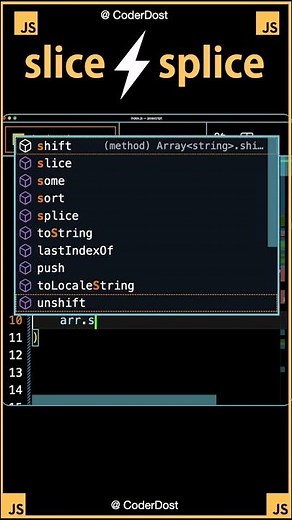 Slice vs Splice in Javascript #javascript #reactjs