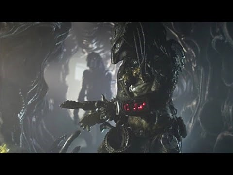 Alien vs predator requiem 🎬 | Wolf Predator vs Alien hospital fight scene