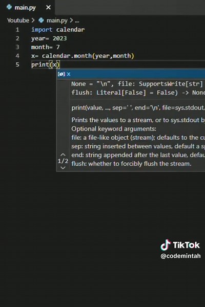 Cómo crear un calendario utilizando Python