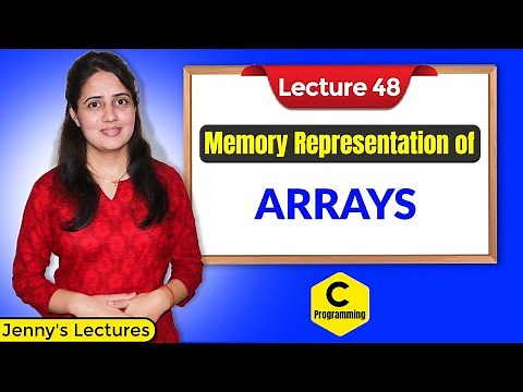 C_48 Arrays in C- part 3 | Memory Representation and Accessing of Array elements