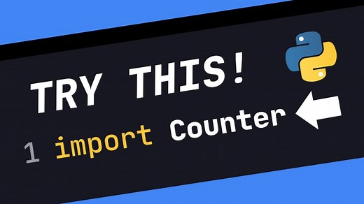 Python数据处理绝了！一行代码实现高效计数！collections.Counter 秒懂教程