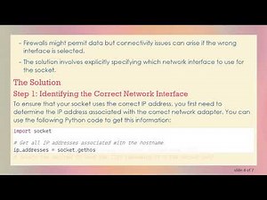 Fixing Python Socket Connection Issues on LAN Machines