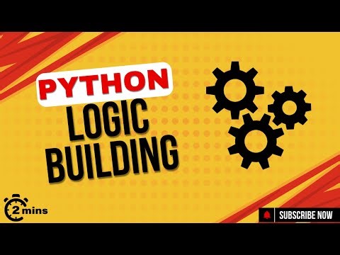 Logic Building for Beginners & Problem Solving | Quick 2-Minute Tutorial