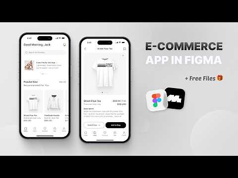 Build a Full E-Commerce App UI Design in Figma with Mobbin | Step-by-Step Mobile UI/UX Tutorial
