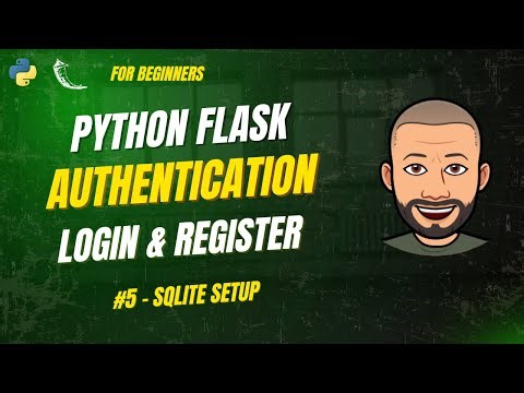 Python Flask Authentication #5 – Configure SQLITE Database in Flask (Step by Step)