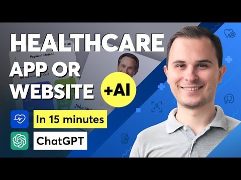 How to Build A Healthcare Mobile App with AI + ChatGPT 🚑