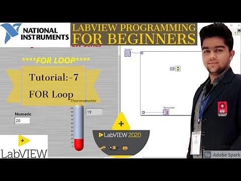 LabVIEW | Labview Tutorial 7: FOR LOOP| LabVIEW Programming