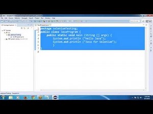 Java Program Structure / Java Syntax