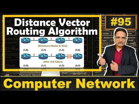 Distance Vector Routing Algorithm in Computer Networks