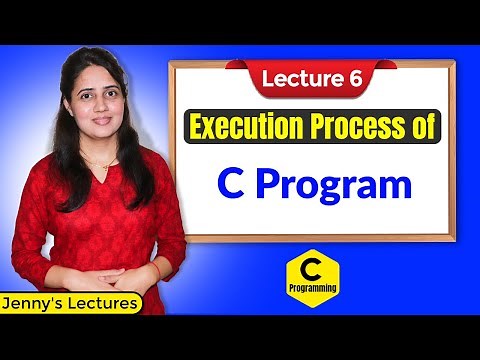 C_06 Execution Process of a C Program | C Programming Tutorials