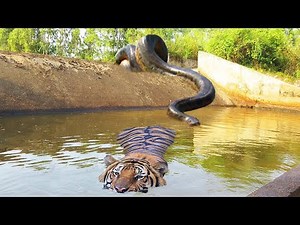 🐅 Tiger vs Python: Jungle Battle You’ve Never Seen Before! 🐍