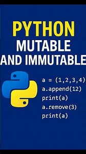 Python Mutable vs Immutable Explained