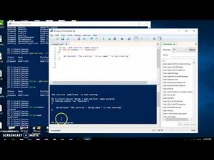 PowerShell Start/ stop service automation script - Part 1