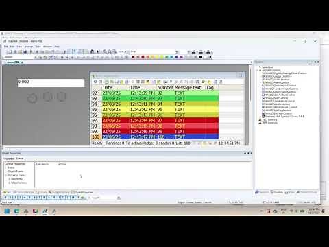Siemens WinCC SCADA Alarm Setup, Configuration, and Real-Time Alarm Logging Tutorial