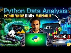Learn Python Data Analysis in 1 Project | Pandas, Numpy, Seaborn Step by Step