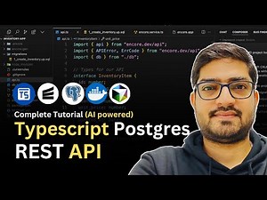 Build a CRUD Rest API in Typescript using Encore.ts, Docker, Postgres & Cursor AI