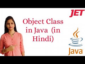 Object class in Java