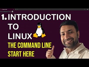 Introduction to Linux & The Command Line Basics for Absolute Beginners | (Step by Step Guide)