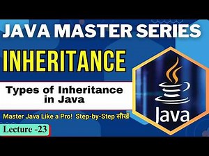#23 Inheritance in Java | Types of Inheritance in Java | Java Tutorial for Beginners | Tpoint Tech
