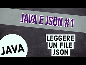 JSON and Java: Read a JSON file and load the contents into a Java object