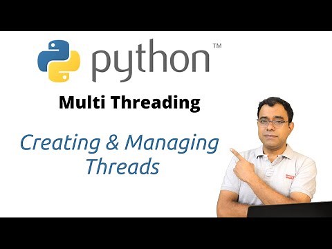 MultiThreading in Python | Creating and Managing Python Threads | Python Threading Tutorial