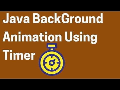 Java JFrame BackGround Color Animation Using Timer In Eclipse [ with source code ]
