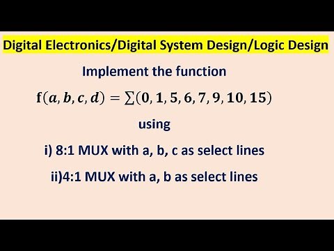 Implement the function 𝐟(𝒂,𝒃,𝒄,𝒅)=∑(𝟎,𝟏,𝟓,𝟔,𝟕,𝟗,𝟏𝟎,𝟏𝟓) using8:1 MUX