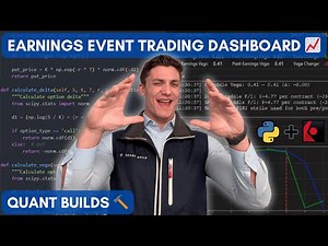 How to Build an Earnings Event Trading Dashboard in Python (Interactive Brokers API)