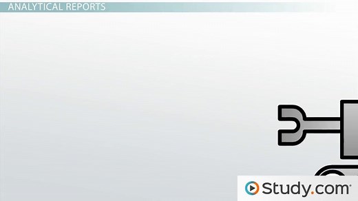 Analytical & Informational Reports | Overview & Examples