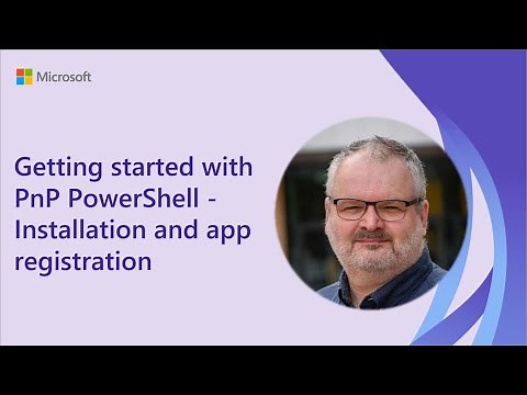 Getting started with PnP PowerShell - Installation and app registration