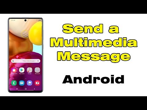 How to send a multimedia message on Android