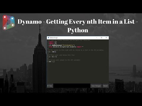 Dynamo | Getting Every nth Item in a List | Python