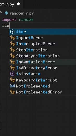 how to use random module in Python #coding #python #shorts #youtubeshorts
