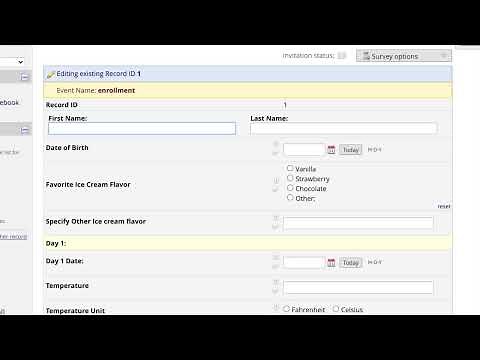 Field Embedding in REDCap