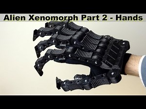 Alien Xenomorph Cosplay #2 | 3D-Printing the Hands | James Bruton