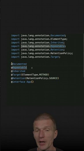 What Are Meta-Annotations? #java #shorts #coding #airhacks