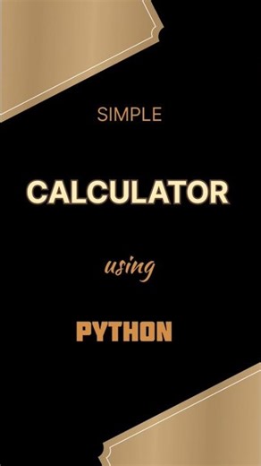 Make Calculator in 30 seconds using python 🎉 || #python #coding #calculator #shorts
