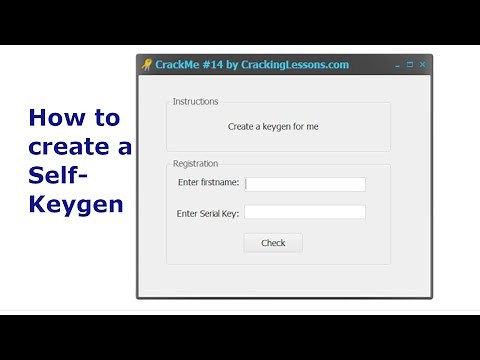 How to create a self keygen - part 1