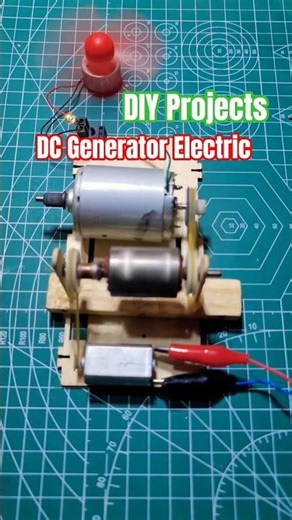 DIY Motor Generator electric #tech #diyprojects #youtubeshorts #inventiontech #diy #motorbuilding