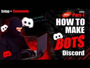 How to Make a Discord Bot in Python (2025) – Beginner Setup & First Command!