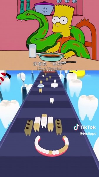 Bart Welcomes His New Python Snake | The Simpsons Clips