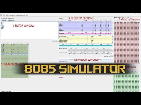 Microprocessor 8085 Simulator | Assembly Language Program & Compilation | ProDrone Control #ASNNRI