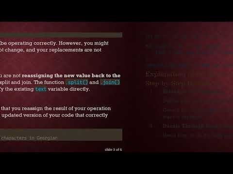 How to Replace Characters in JavaScript Using .split() and .join()