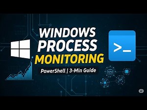 Windows Process Monitoring with PowerShell | 3-Min Guide