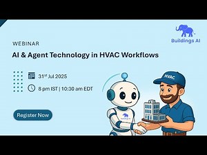 Webinar: AI & Agent Technology in HVAC Workflows