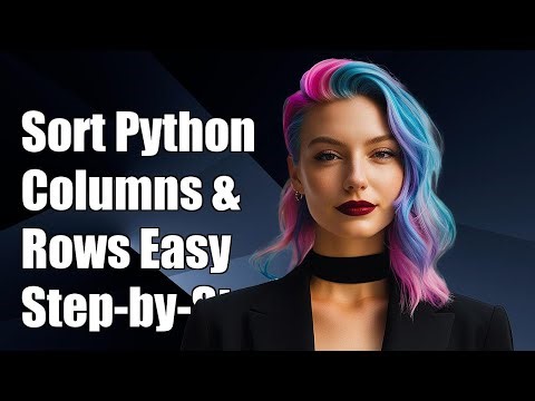 How to Sort Python Columns with Corresponding Rows: A Step-by-Step Guide
