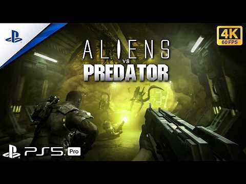 Aliens vs. Predator - PS5™ Gameplay [4K 60FPS]