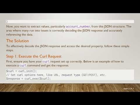 How to Decode JSON File Produced from Curl in PHP